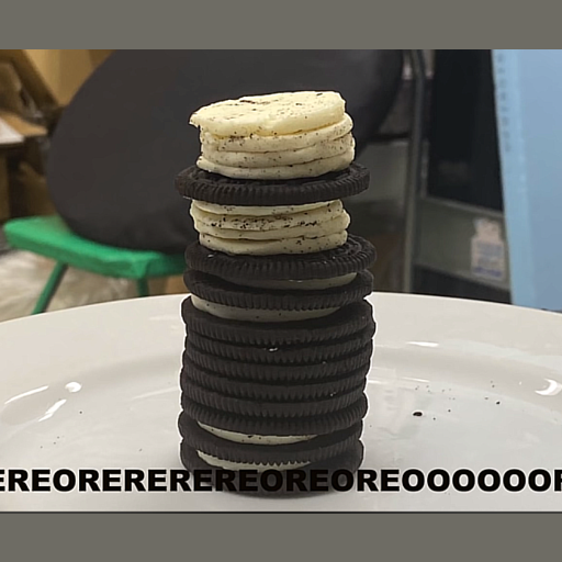 Oreo meme chart (オレオレオレオオオオレレレレオレオレオレオレオレオレオレオレ)